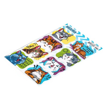 Decorative stickers "cats" 16x10 cm-1