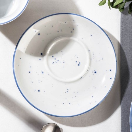 Box Porcelain Coffee Dots Nube, D = 14 cm