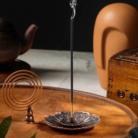 Set of stands for any incense "jasmine", copper color, d = 8.8 cm-1