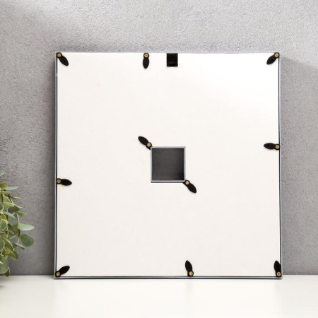 Photo frame-collage "lovely" in 4 photos, silver (plastic screen)-2