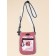 Baby bag, size 13x19 cm, red color