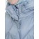 Coat for girls, height 110 cm, gray color