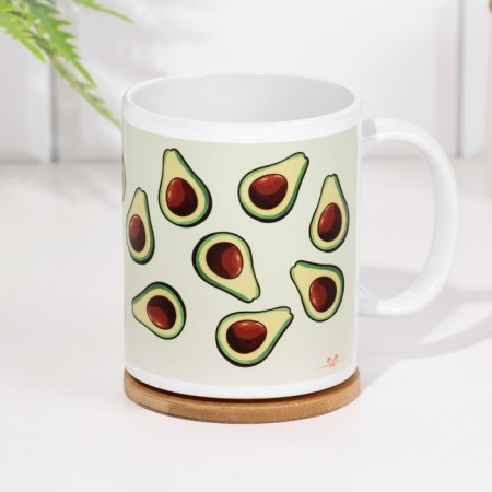 Avocado sublimation mug-2
