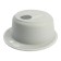 Sink for a kitchen made of stone Zein 30/Q10, D = 475 mm, round, overflow, color light gray