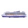 Cruise liner metal, 20 cm, light and sound effects, inertial