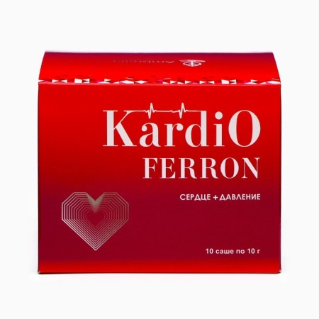 Complex heart+pressure Kardio Ferron, 10 packages of 10 g.-2
