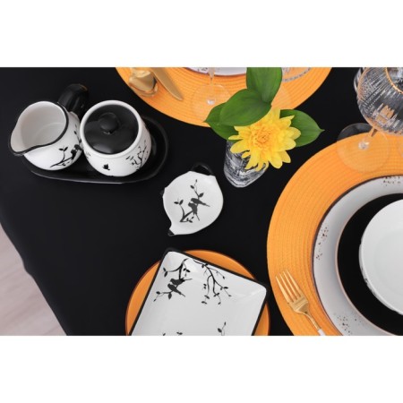 Set Serving shares "Spring Evening", 2 subjects: milkman 270 ml, sugar tower 310 ml-5