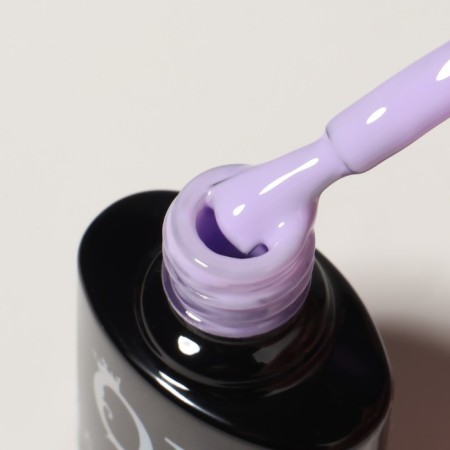 Camouflage base for nails, 3 phase, 8ml, led/uv, lilac color (050)-6