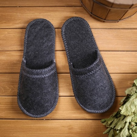 Набор банный портфель 5 предметов "Парься от души", серый-4