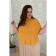 Female jumper, size 50, mustard color