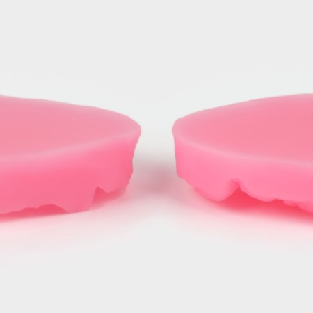 Mold "Leaf of Tropical Plants", silicone, 2 pcs, 6.5 × 4 × 2.3 cm, color mix-4