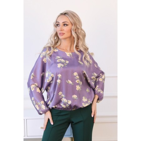 Female jumper, size 46, lilac color-6