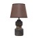 Patricia table lamp E14 40W Black-gold 20x20x35 cm