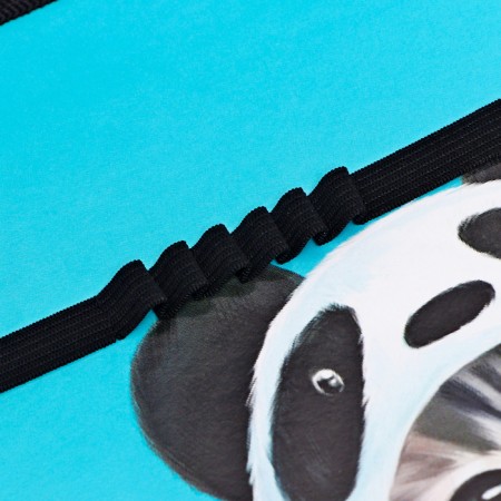 Labor folder A4, 325 x 230 x 25 mm, lightning around, folding bar, plastic, PTR-1, calligrata "cat panda"-7