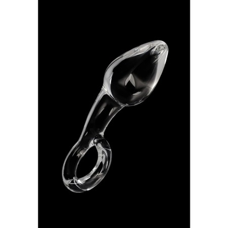 Sexus Glass anal plug, glass, transparent, 14.5 cm, d = 4 cm-3