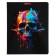 Notebook of 48 sheets in the cage "Bright Skulls", cover coated cardboard, UV-lak, mix