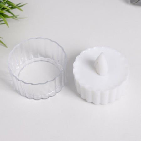 Night "Candle" LED 0.5W from 3XAG10 batteries 4.4x4.5x4.5 cm Risalux-2