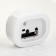 Alarm clock "Stand", 12 x 10 cm, white