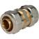 Connecting coupling stout SFS-0005-000026, D = 26 x 26 mm, for metal-plast. pipes, screw