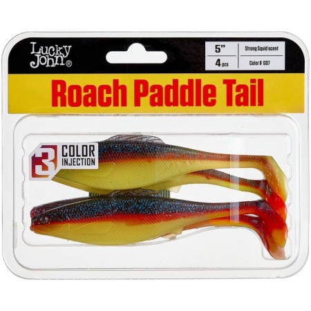 Vibro -highs eat. art. LJ Pro Series Roach Paddle Tail 5.0in (12.70)/G07 4pcs.-1
