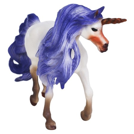 Figure "White Unicorn with a blue mane"-2