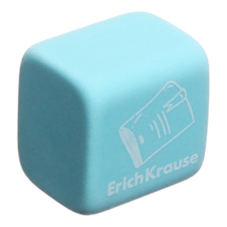 E Lastik Erichkrause "School Cube", 22 x 22 x 17 mm, synthetics, mix-2