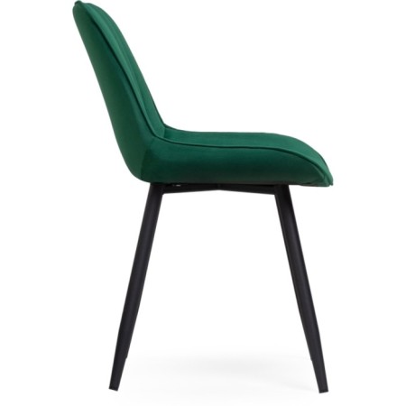 Sedal Metal Carcass Seda Metal/Velur, Black/Green 50x56x82 cm-3