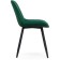 Sedal Metal Carcass Seda Metal/Velur, Black/Green 50x56x82 cm