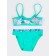 Bathing suit for girls, height 146-152 cm, green color
