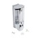 Axentia dispenser for liquid soap and shampoo wall silver, volume 380 ml, 19 cm