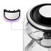 Electric kettle KitFort KT-6116, glass, 1.7 l, 2200 watts, backlight, silver