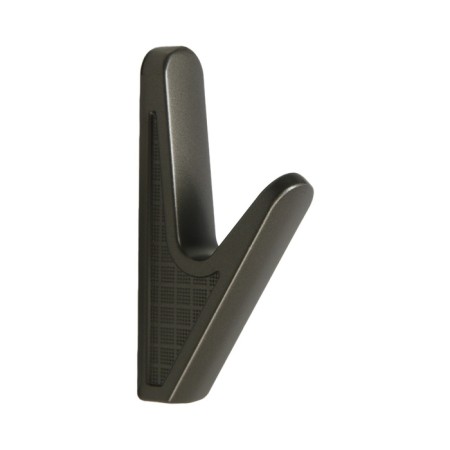 Furniture hook Cappio fawn, one -rod, color graphite, 3 pcs.