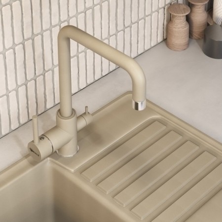 Kitchen mixer Uperwood UPD-004, with a channel for filtered water, color 04 chrome/leon-2
