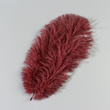Feather of ostrich 15-20 cm, brown-2