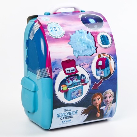 Kitchen game set "Kitchen", cold heart, in a backpack-7