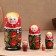 Matryoshka "Alice", 5-doll, 16 cm