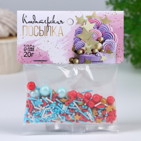 Confectionery Sprinking "Festival of Love", 20 g-1