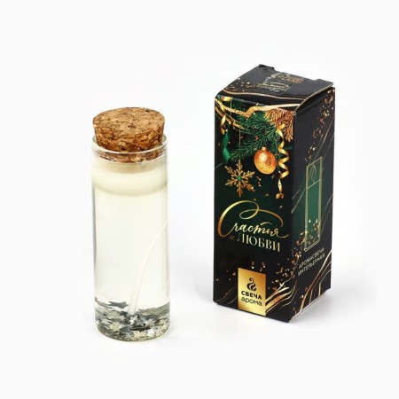 New Year's candle in the Star Sky flask, light aroma-4