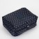 Lightning cosmetic bag, blue color