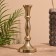 Siri candlestick 23 cm, aluminum