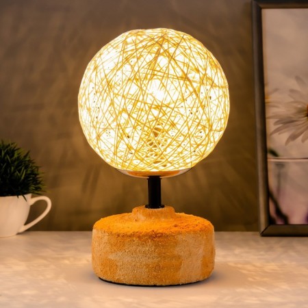 Venus table lamp E14 40W Orange 12x12x26cm Risalux-1