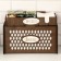 Bread a wooden bread with a stand under the spices "pattern", 35.6 x 20.4 x 24.8 cm, wenge