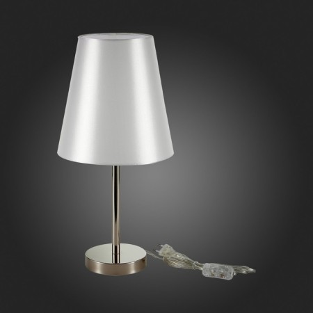 Evoluce bedside lamp. Sle105904-01. Bellino. 1x40 W, E14, 22x22x44 cm, Nickel color-4