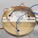 MIA chandelier 3x60W E27 gold, chrome 46x46x28cm