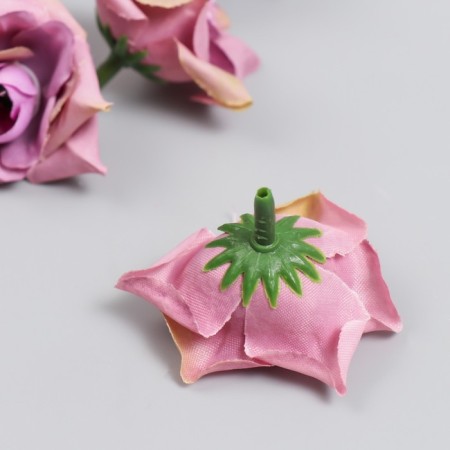 A bud on the leg for decoration "Rose exotic purple" d = 5 cm-1