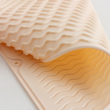 Silicone rug for drying dishes Joy Home, 40x30 cm, lightweight-5