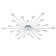 Ceiling lamp Starfall G4x3W
