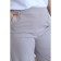 Female trousers, size 52, light gray color