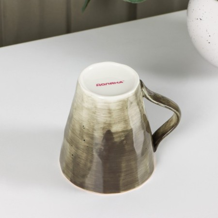 Mug Porcelain Field "Milky Way", 350 ml, color gray color-4