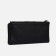 Women's wallet on the button, black color